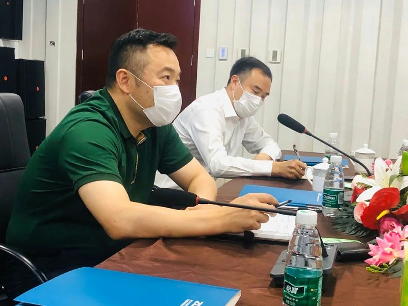 區委統戰部和九三學社區工委、民營經濟代表人士蒞臨香蕉视频APP在线观看開展談心活動