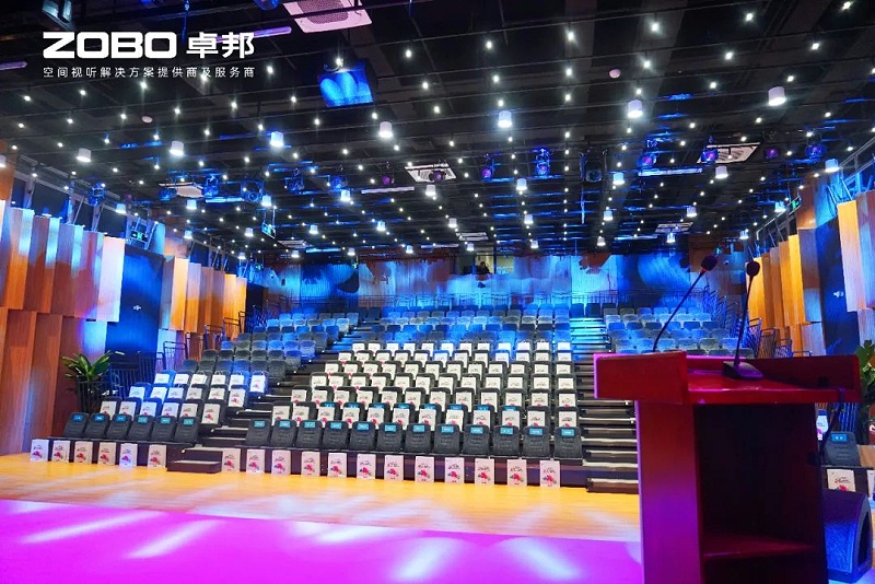 文體場館案例丨ZOBO香蕉视频APP在线观看攜PRS91香蕉视频下载地址為方莊文化藝術提供空間視聽解決方案及服務