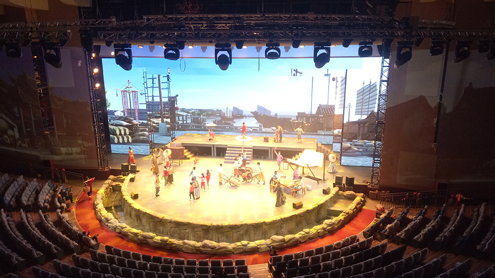 舞台91香蕉视频下载地址在舞台藝術中的運用研究