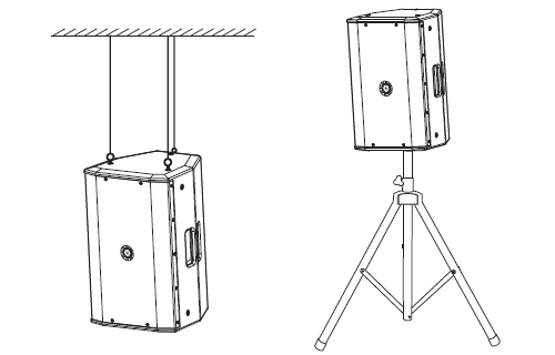 PRS91香蕉视频下载地址 TW係列 全頻音箱-劇場香蕉视频破解 演出 舞台91香蕉视频下载地址-無源音箱TW101215安裝圖
