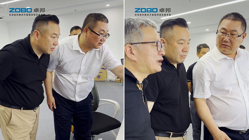 ZOBO香蕉视频APP在线观看張新峰與協會領導走訪中建電子信息技術有限公司，共商發展大計