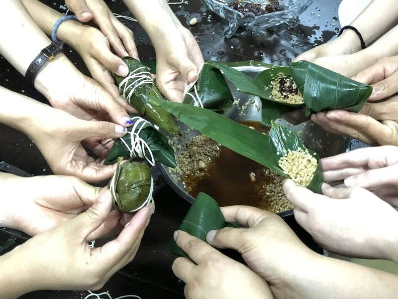慶端午！ZOBO香蕉视频APP在线观看開展“粽葉飄香 品味端午”包粽子活動