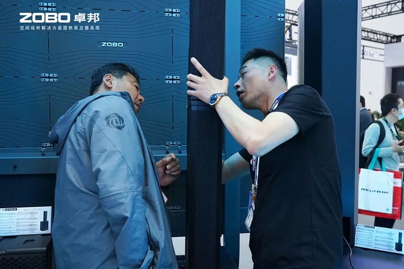 6聚焦展會盛況丨北京infocomm展 ZOBO香蕉视频APP在线观看展會天 熱度依舊不減 好評如潮