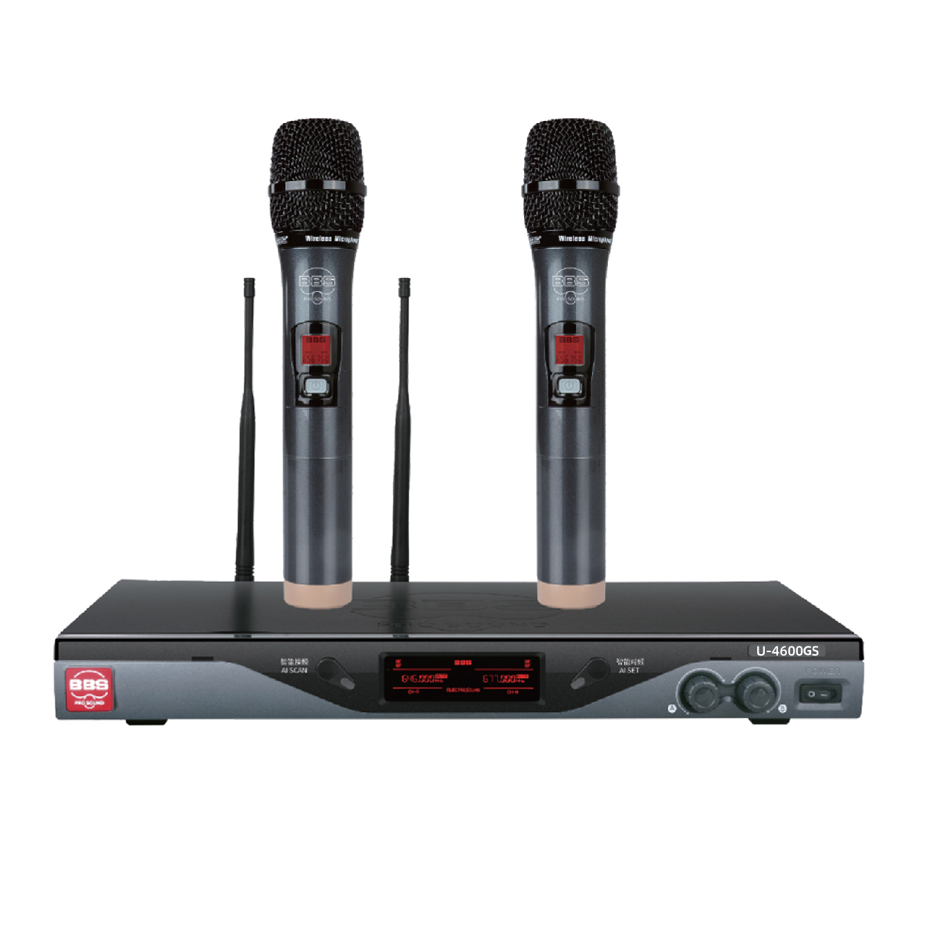 BBS娛樂話筒 U-4600GS 娛樂係統 無線麥克風 KTV話筒 高端演出話筒