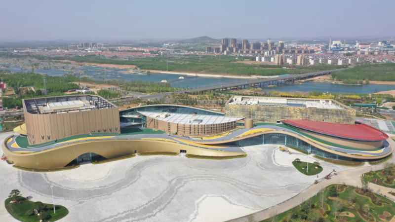 喜報!助力榮獲年度建設工程魯班獎丨PRS91香蕉视频下载地址品牌為沂水縣市民文化藝術提供空間視聽解決方案