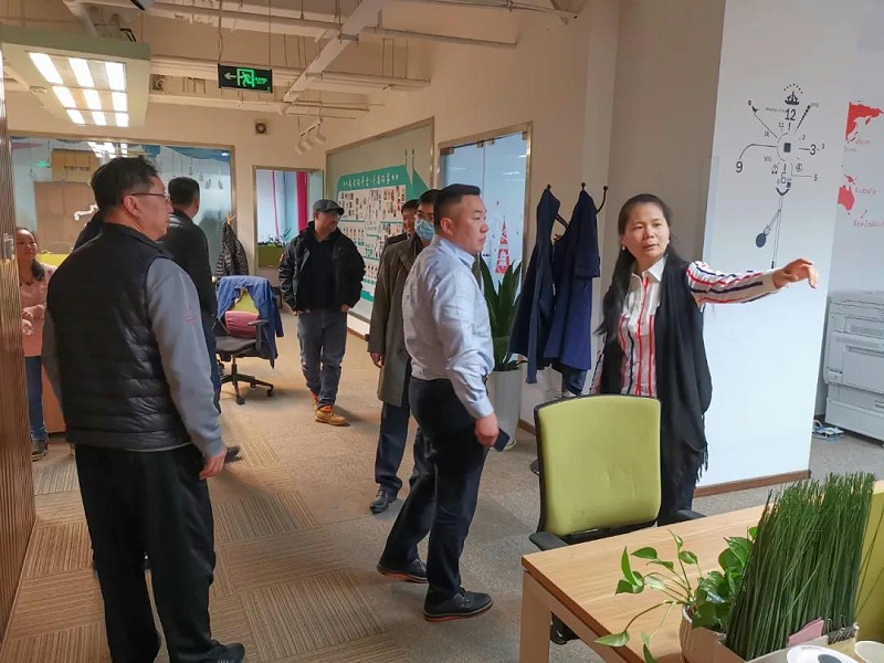 ZOBO香蕉视频APP在线观看董事長張新峰考察新會員企業